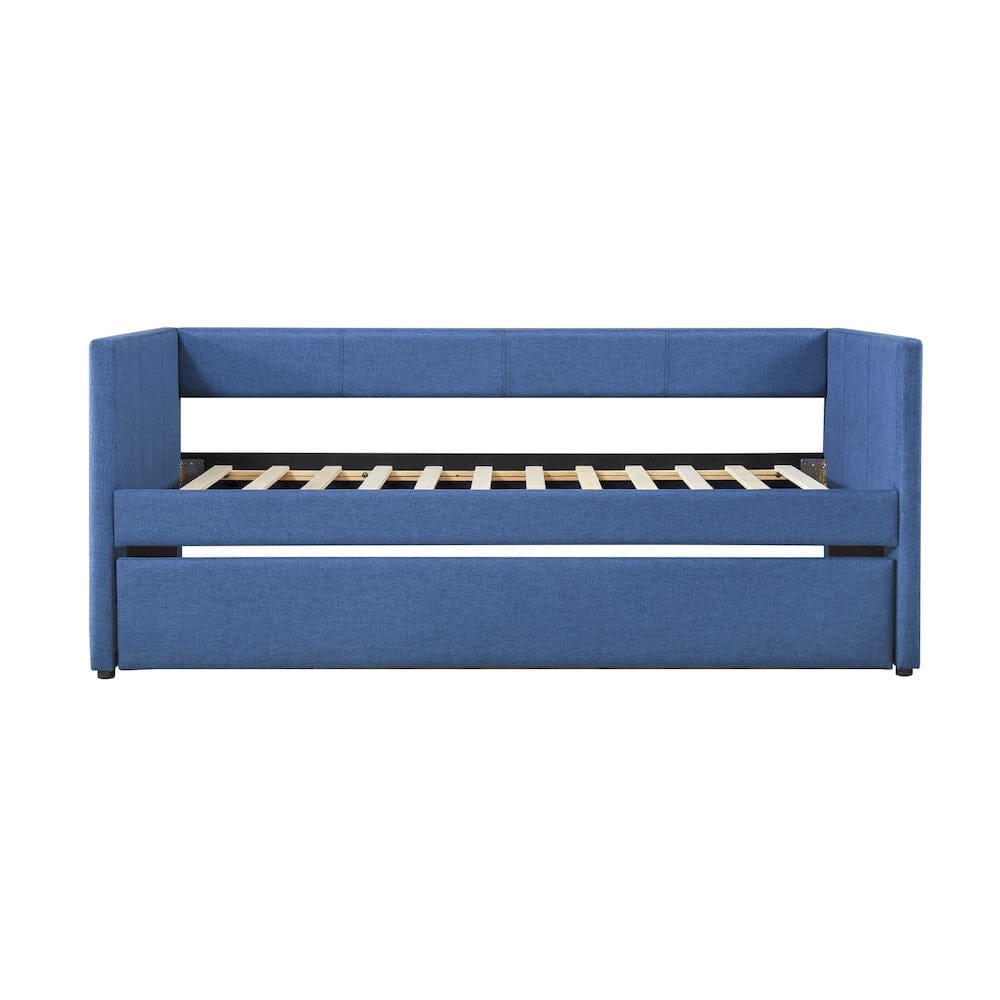 Homelegance  - Trudy Daybed W/ Trundle in Blue - 4987BU  view 1