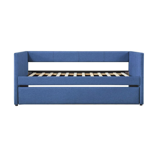 Homelegance  - Trudy Daybed W/ Trundle in Blue - 4987BU  view 1