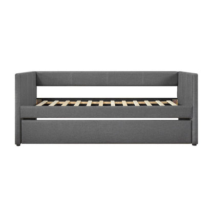 Homelegance  - Trudy Daybed W/ Trundle in Dark gray - 4987DG  view 2