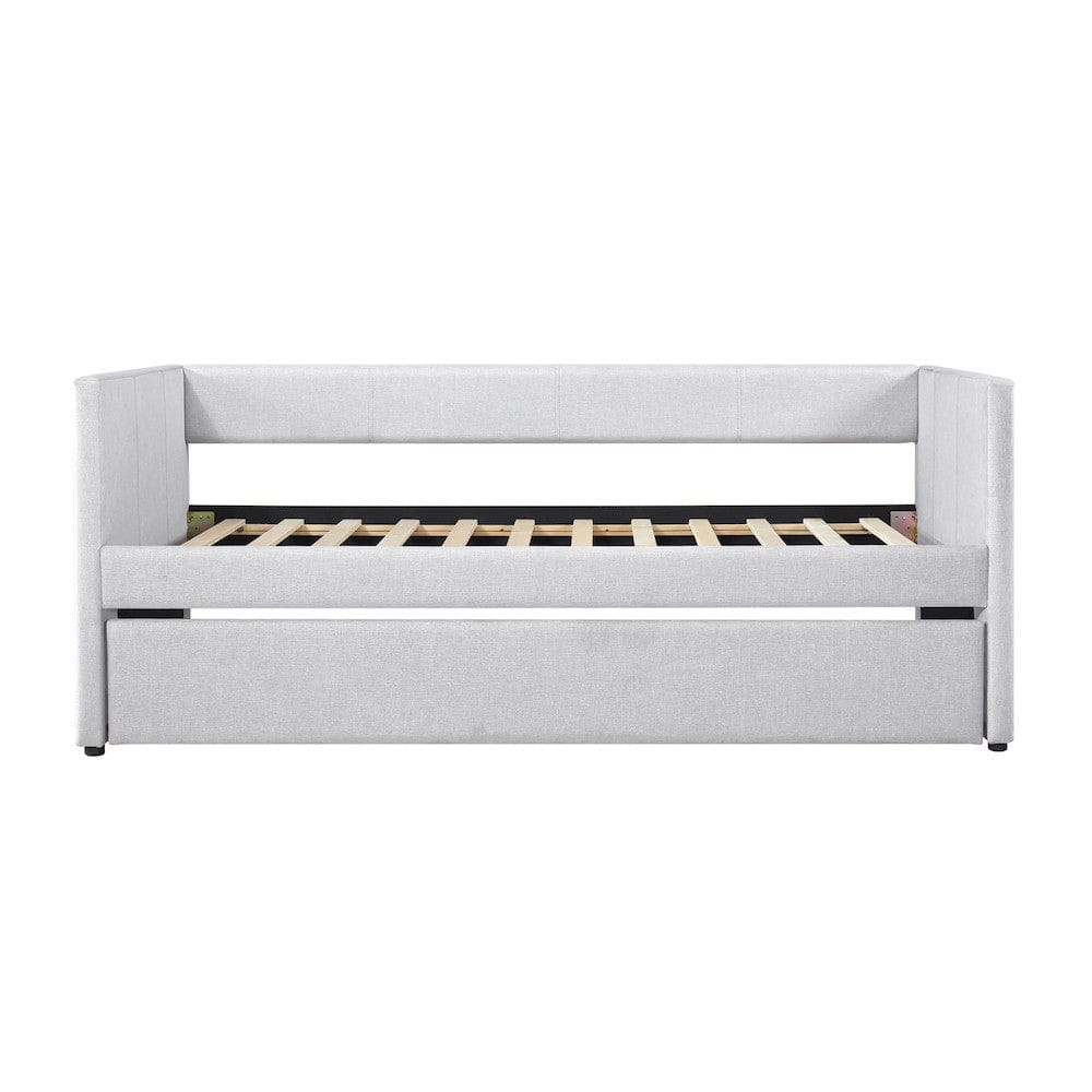 Homelegance  - Trudy Daybed W/ Trundle in Gray - 4987GY  view 2