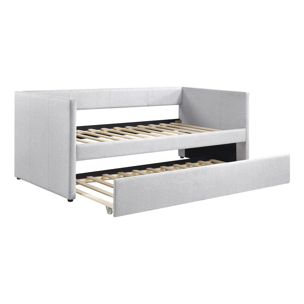 Homelegance  - Trudy Daybed W/ Trundle in Gray - 4987GY  view 4
