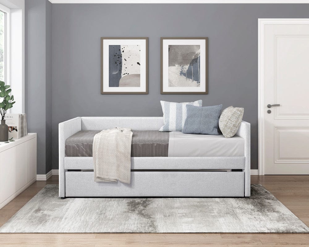 Homelegance  - Trudy Daybed W/ Trundle in Gray - 4987GY  view 5