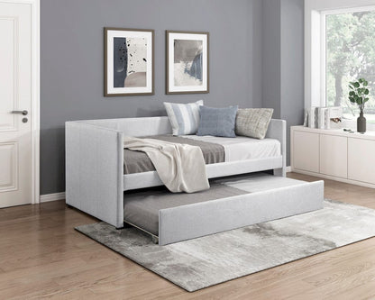 Homelegance  - Trudy Daybed W/ Trundle in Gray - 4987GY  view 6