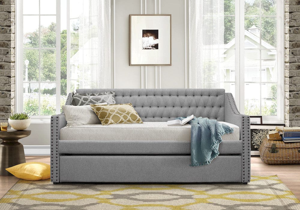 Homelegance  - Tulney Daybed W/ Trundle in Gray - 4966x  view 4