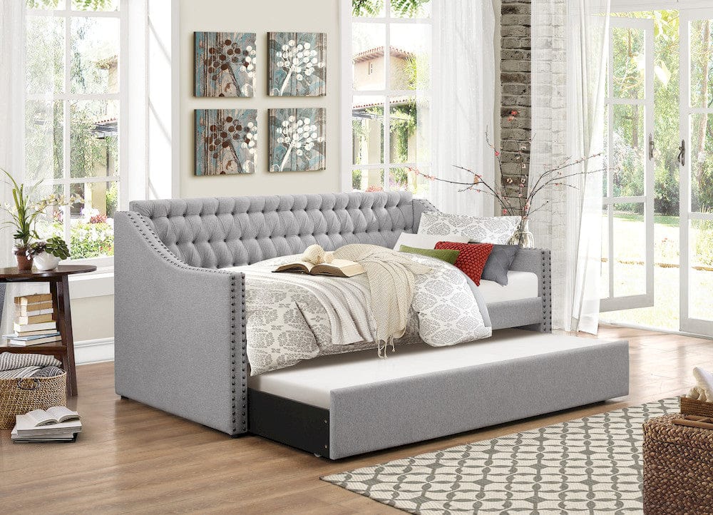 Homelegance  - Tulney Daybed W/ Trundle in Gray - 4966x  view 5