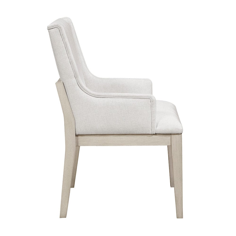 Homelegance  - Tundra Arm Chair in Ivory - 6000A  view 3