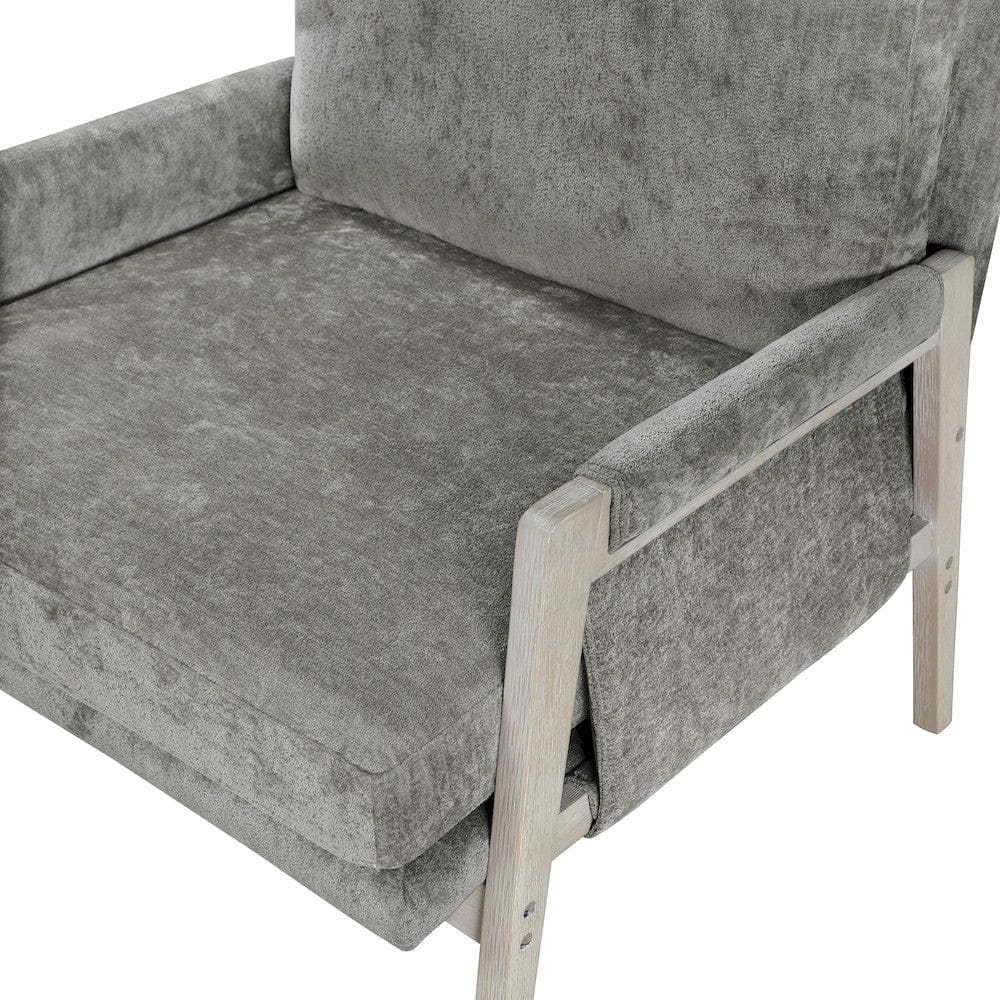 Homelegance  - Umar Accent Chair in Brownish gray - 1269NBRG-1  view 3