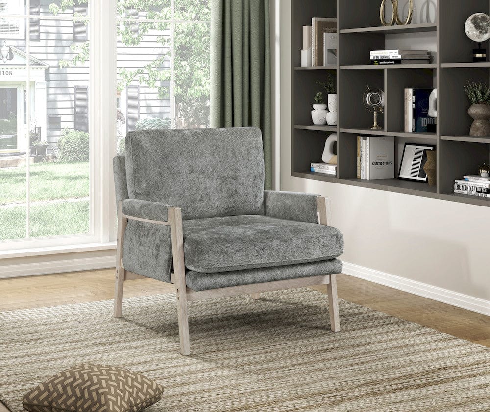 Homelegance  - Umar Accent Chair in Brownish gray - 1269NBRG-1  view 10