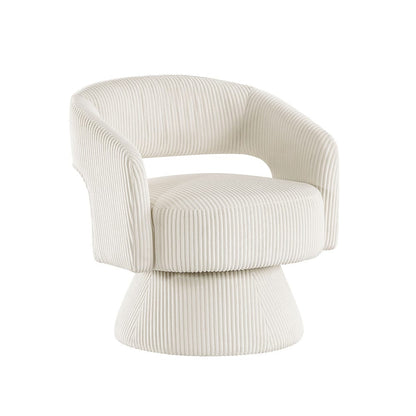 Homelegance  - Upton Swivel Chair in Beige - 1013BEG-1  view 2