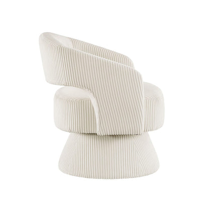 Homelegance  - Upton Swivel Chair in Beige - 1013BEG-1  view 3