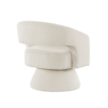 Homelegance  - Upton Swivel Chair in Beige - 1013BEG-1  view 4