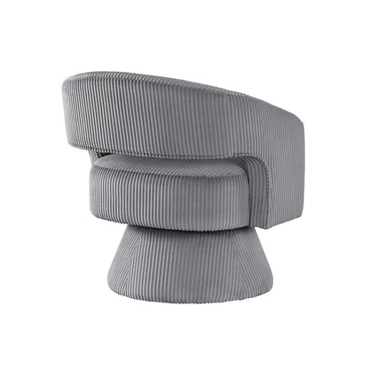 Homelegance  - Upton Swivel Chair in Dark gray - 1013DGY-1  view 9