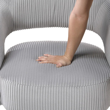 Homelegance  - Upton Swivel Chair in Gray - 1013GRY-1  view 7