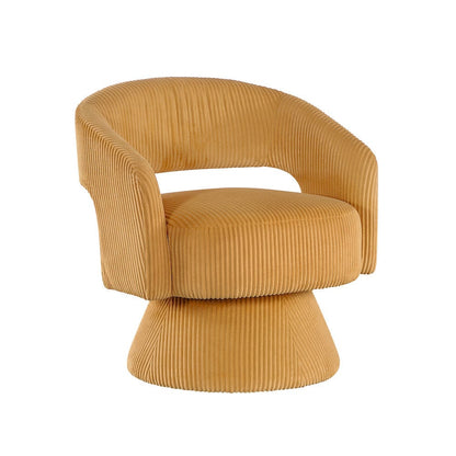 Homelegance  - Upton Swivel Chair in Yellow - 1013YLW-1  view 1