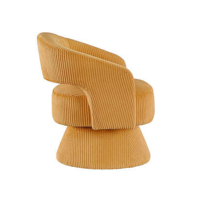Homelegance  - Upton Swivel Chair in Yellow - 1013YLW-1  view 5