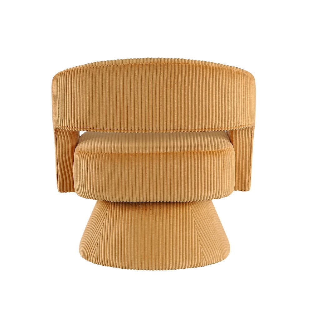 Homelegance  - Upton Swivel Chair in Yellow - 1013YLW-1  view 7