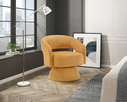 Homelegance  - Upton Swivel Chair in Yellow - 1013YLW-1  view 9