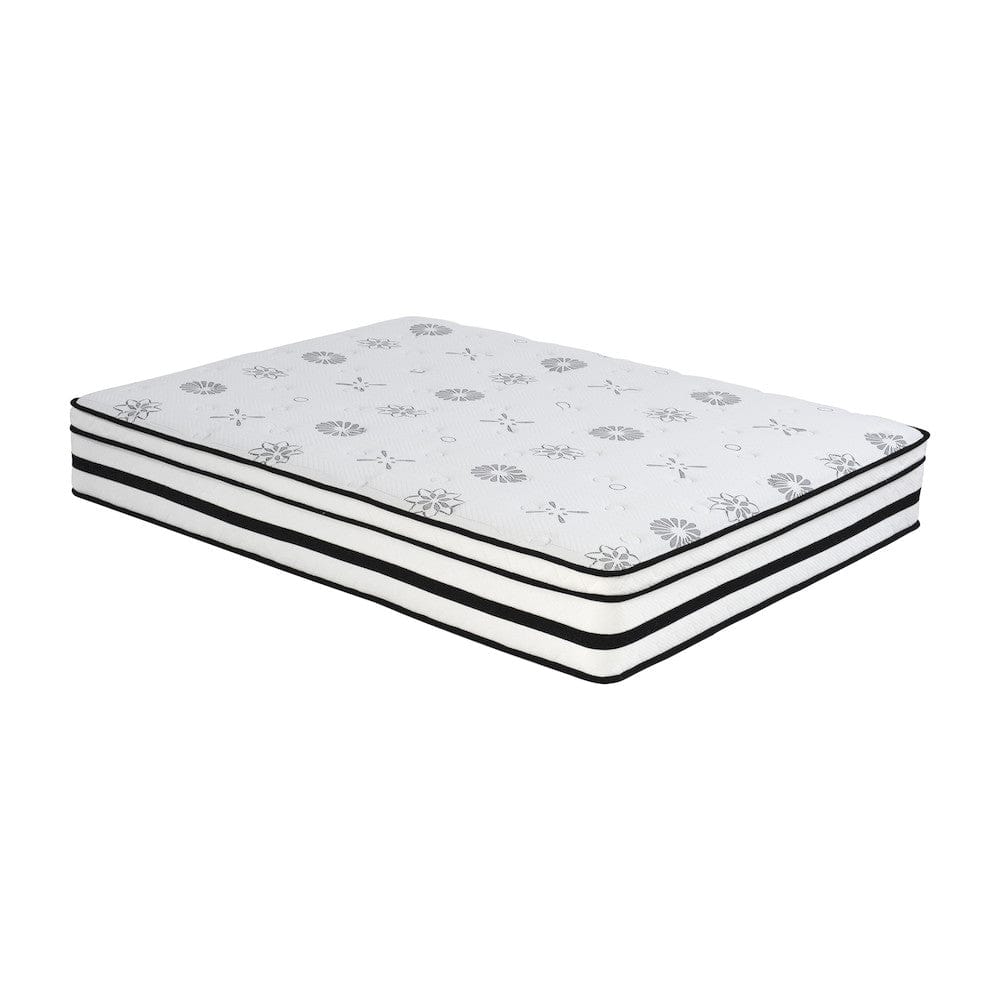 Homelegance  - Vela 12" Eastern King Hybrid Mattress in White - MT-PH12EK  view 1
