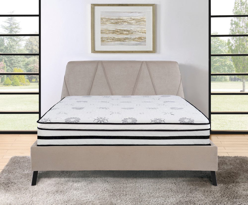 Homelegance  - Vela 12" Eastern King Hybrid Mattress in White - MT-PH12EK  view 2