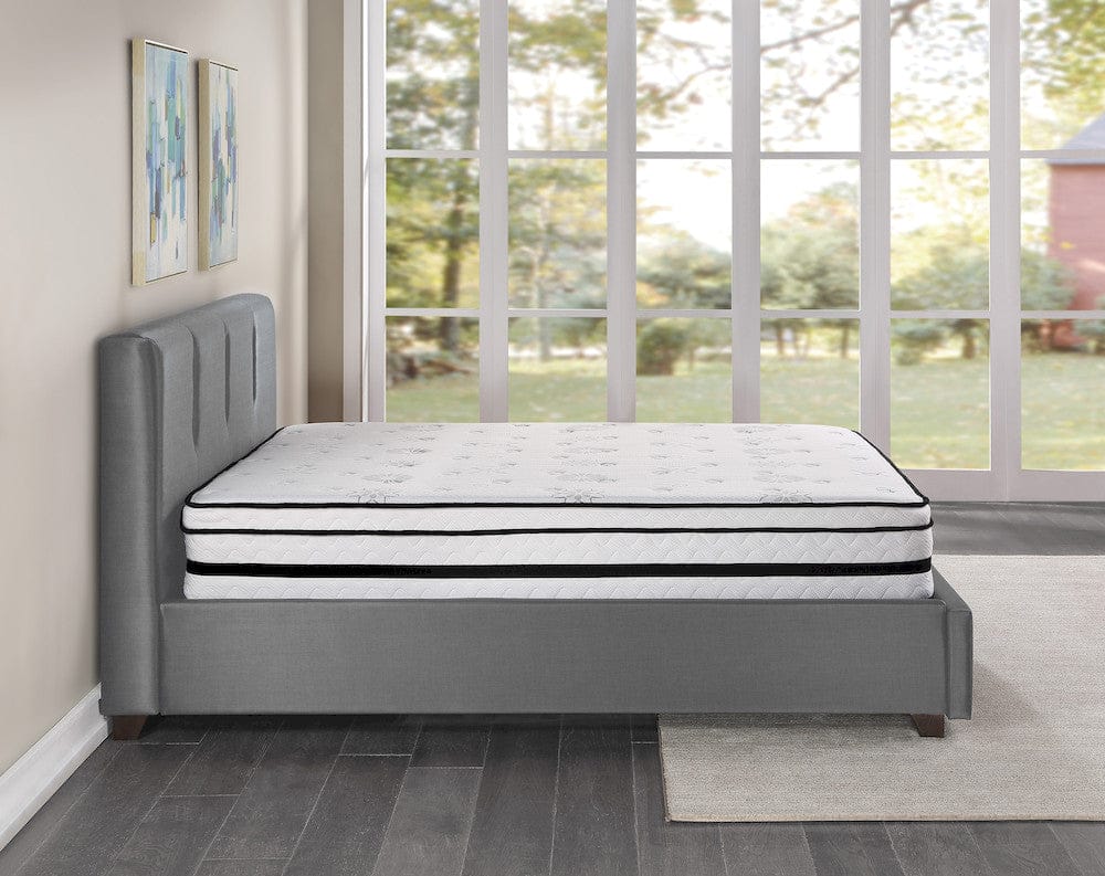 Homelegance  - Vela 12" Full Hybrid Mattress in White - MT-PH12F  view 6