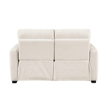 Homelegance  - Vera Power Double Reclining Love Seat W/ USB Charging Ports in Beige - 8479BEG-2PW  view 4