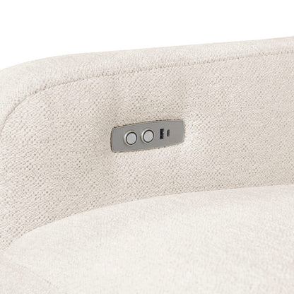 Homelegance  - Vera Power Double Reclining Sofa W/ USB Charging Ports in Beige - 8479BEG-3PW  view 6