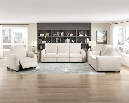 Homelegance  - Vera Power Double Reclining Sofa W/ USB Charging Ports in Beige - 8479BEG-3PW  view 10