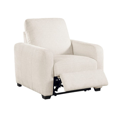 Homelegance  - Vera Power Reclining Chair W/ USB Charging Ports in Beige - 8479BEG-1PW  view 8