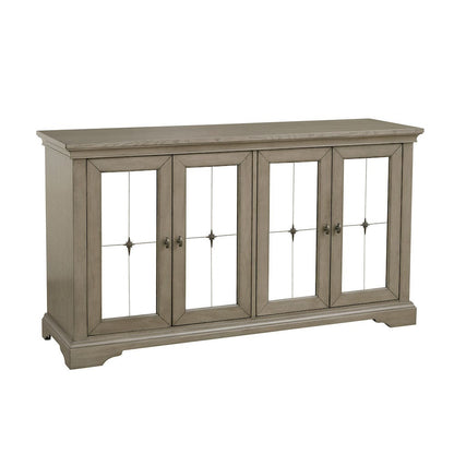 Homelegance  - Vermillion Server W/ Mirrored Door - 5442-40  view 2
