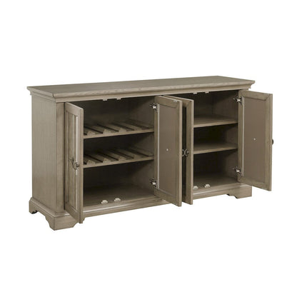 Homelegance  - Vermillion Server W/ Mirrored Door - 5442-40  view 4