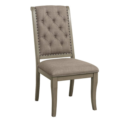 Homelegance  - Vermillion Side Chair in Cream - 5442S  view 1