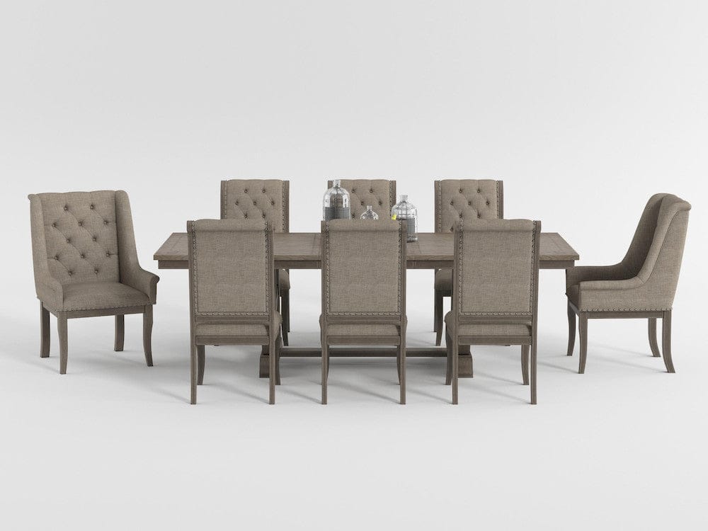Homelegance  - Vermillion Side Chair in Cream - 5442S  view 2