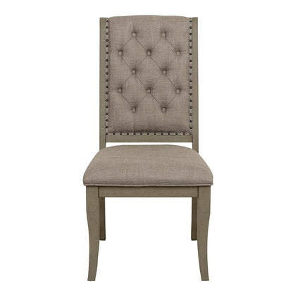 Homelegance  - Vermillion Side Chair in Cream - 5442S  view 3
