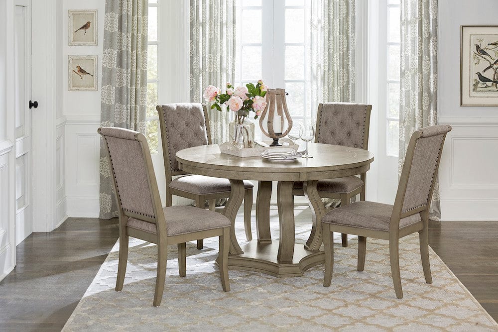 Homelegance  - Vermillion Side Chair in Cream - 5442S  view 6