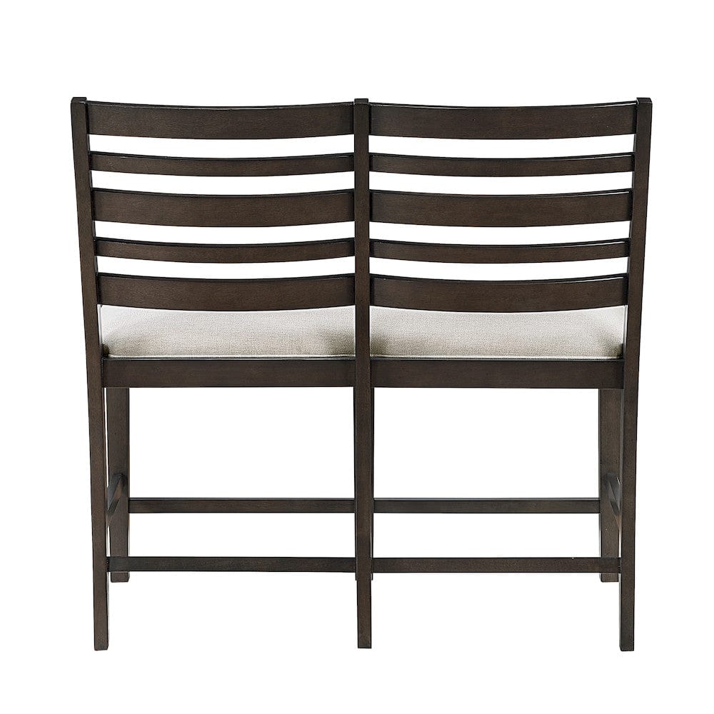 Homelegance  - Victoria Counter Height Bench in Beige - 6023-24BH  view 6
