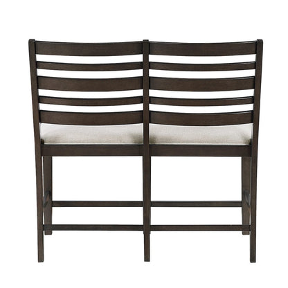 Homelegance  - Victoria Counter Height Bench in Beige - 6023-24BH  view 6