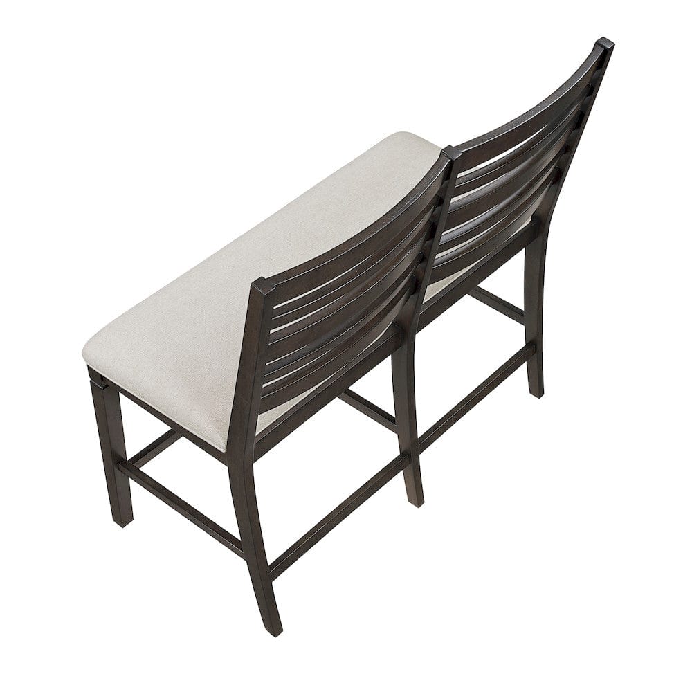 Homelegance  - Victoria Counter Height Bench in Beige - 6023-24BH  view 7