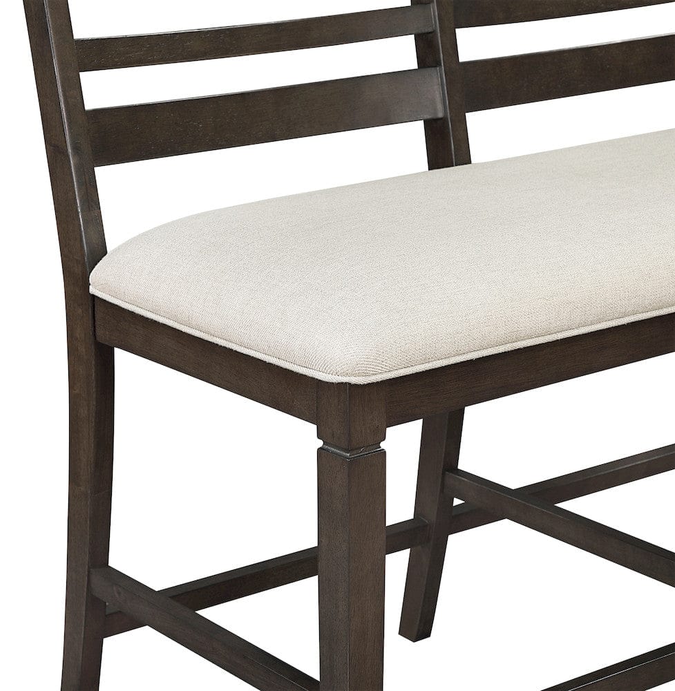 Homelegance  - Victoria Counter Height Bench in Beige - 6023-24BH  view 8