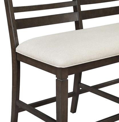 Homelegance  - Victoria Counter Height Bench in Beige - 6023-24BH  view 8