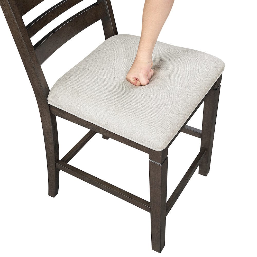 Homelegance  - Victoria Counter Height Chair in Beige - 6023-24  view 3