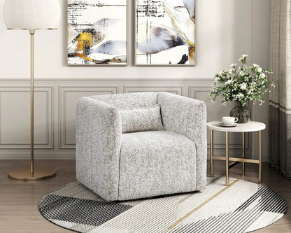 Homelegance  - Vienna Swivel Chair in Beige - 1055-1  view 7