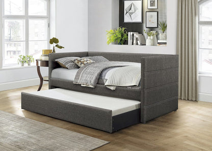 Homelegance  - Vining Daybed W/ Trundle in Dark gray - 4975x  view 3