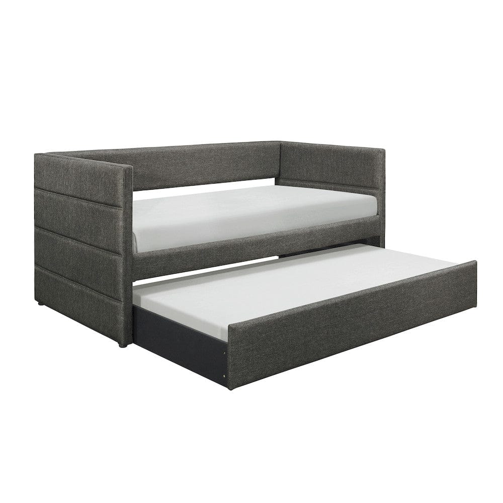 Homelegance  - Vining Daybed W/ Trundle in Dark gray - 4975x  view 4