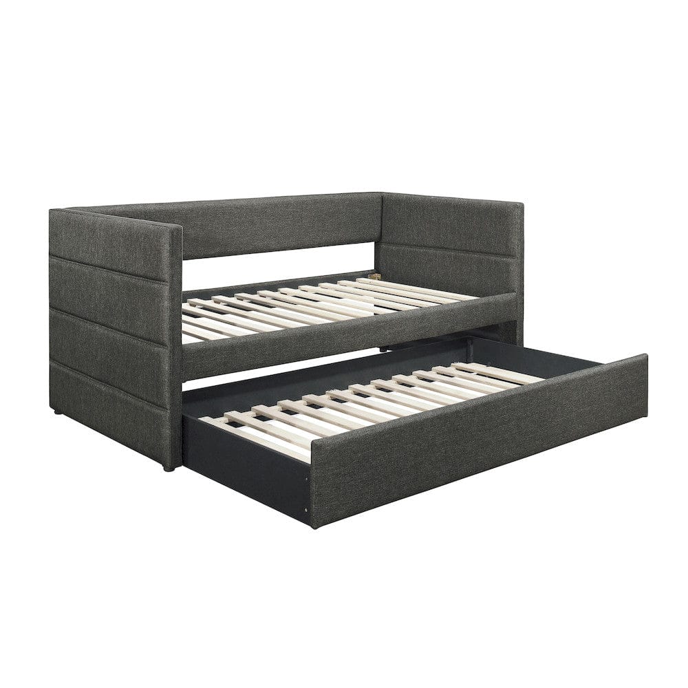 Homelegance  - Vining Daybed W/ Trundle in Dark gray - 4975x  view 5