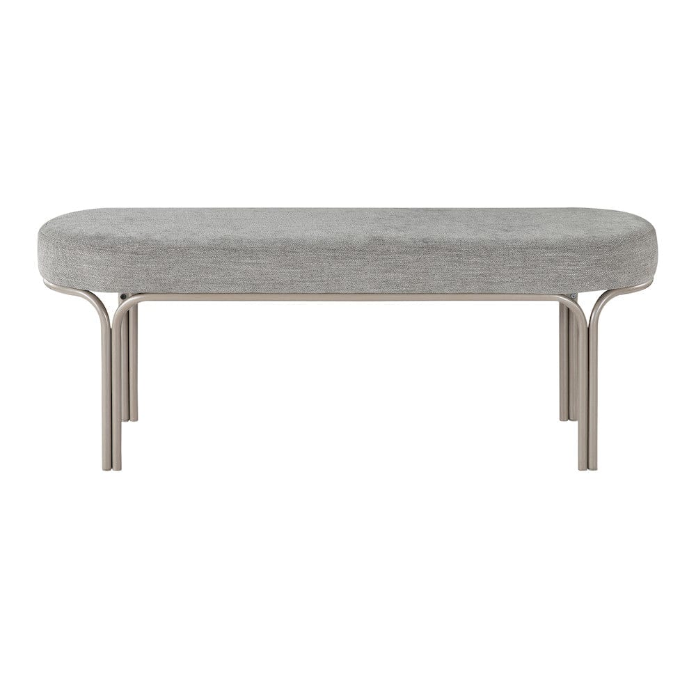 Homelegance  - Waldon Bench in Gray - 4997  view 3