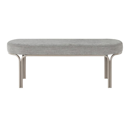 Homelegance  - Waldon Bench in Gray - 4997  view 3