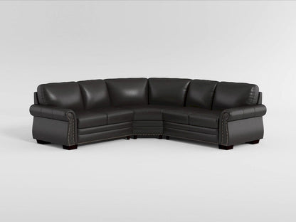 Homelegance  - Wareham 3-Piece Sectional in Dark brown - 9289DBxSC  view 6