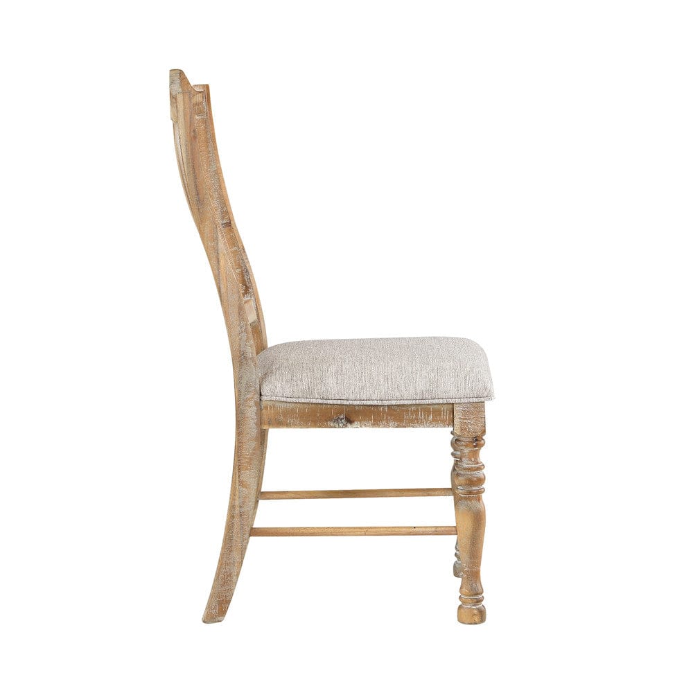 Homelegance  - Weatherford Side Chair in Gray - 5904NF-S2  view 5