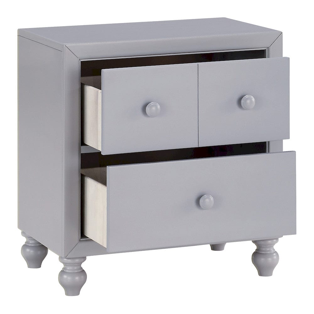 Homelegance  - Wellsummer Night Stand - 1803GY-4  view 5
