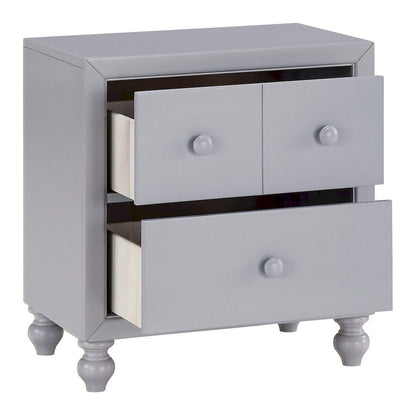 Homelegance  - Wellsummer Night Stand - 1803GY-4  view 5